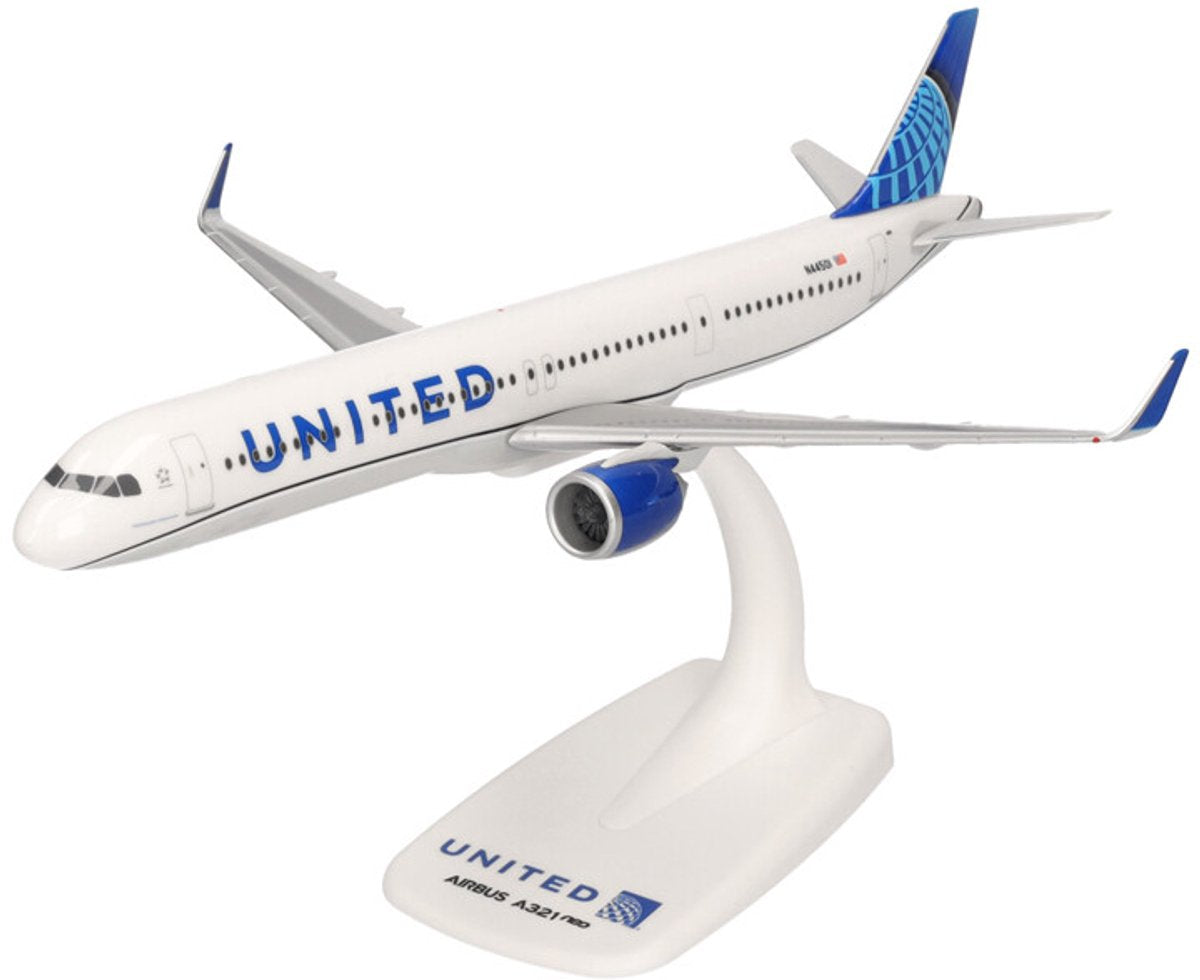 Herpa Airbus a321neo united airlines 1:200