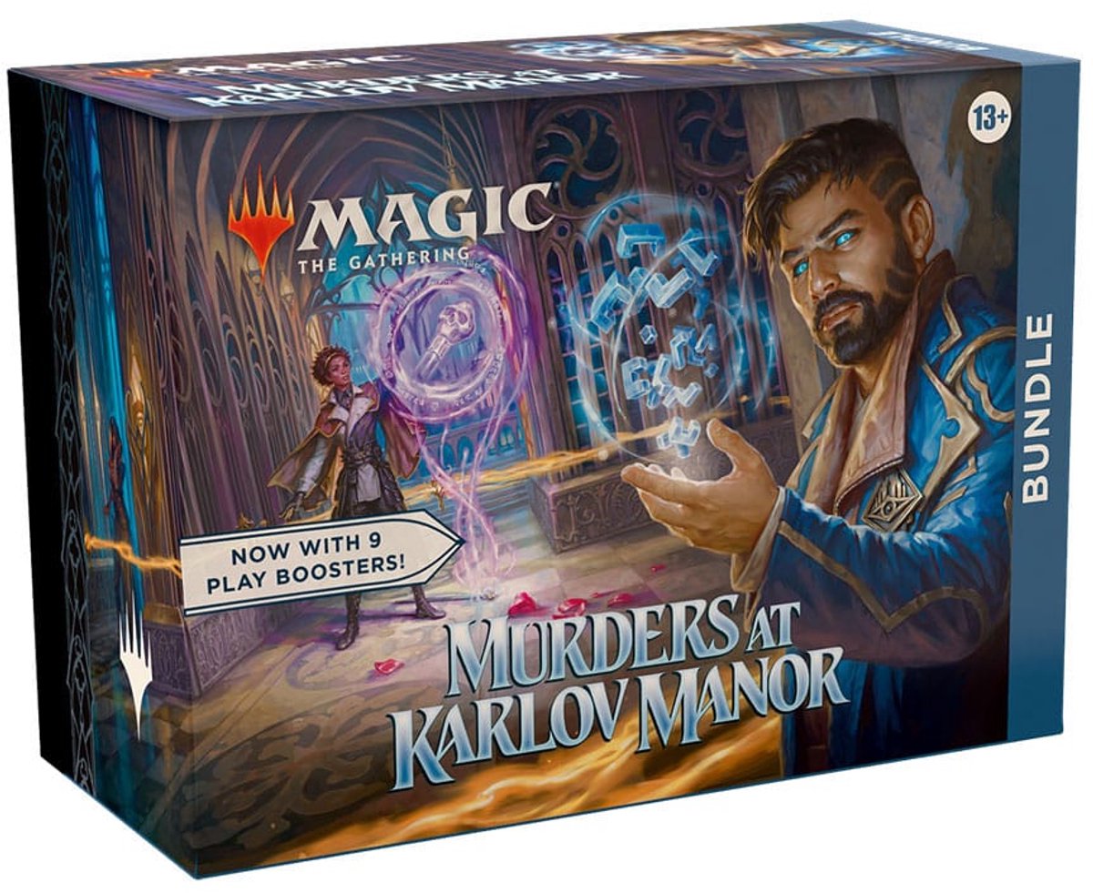 Wizards Of The Coast magic the gathering murders at karlov manor bundle english trading cards