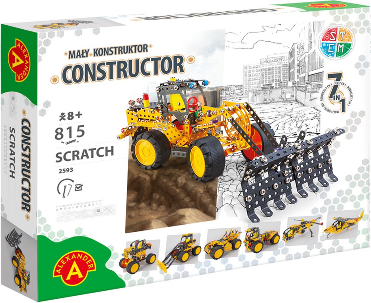 Alexander Toys constructor pro - kras - 813st