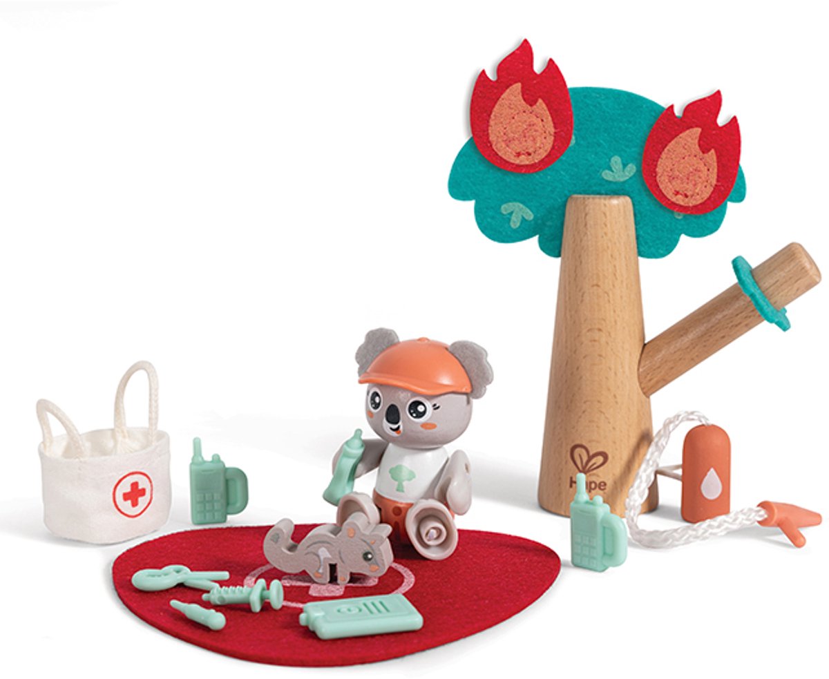 Green Planet Explorers Green planet poppenhuis bosbrand redding - - vanaf 3 jaar