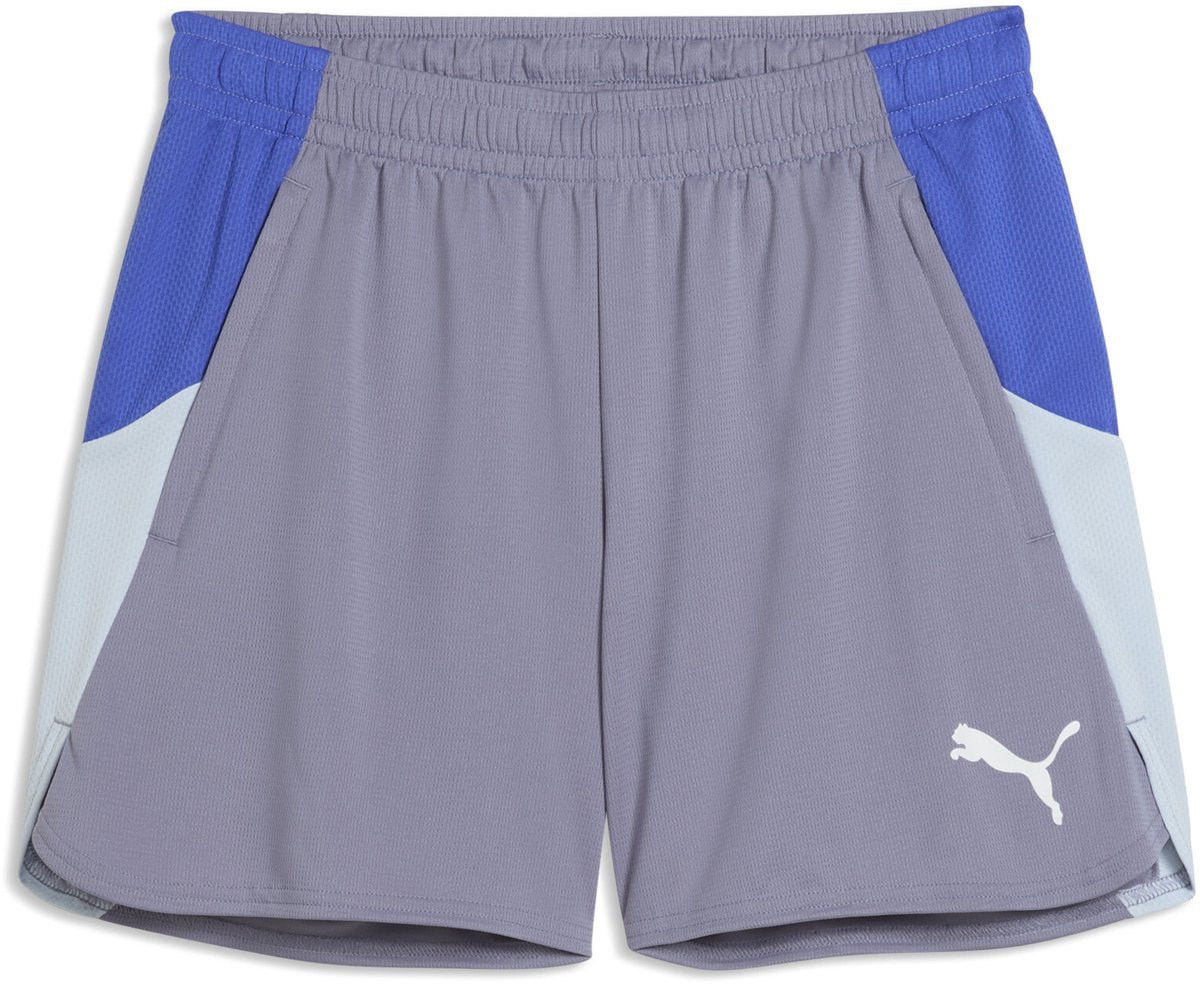 PUMA individualblaze shorts dames sportbroek - gray sky- white-royal sapphire