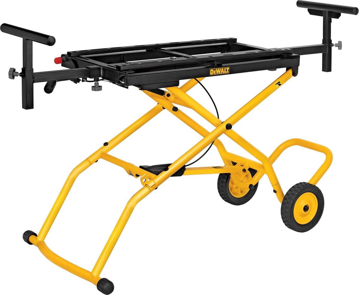 DeWalt de7260 verrijdbaar onderstel tbv afkortzaag vlak- en vandiktebank