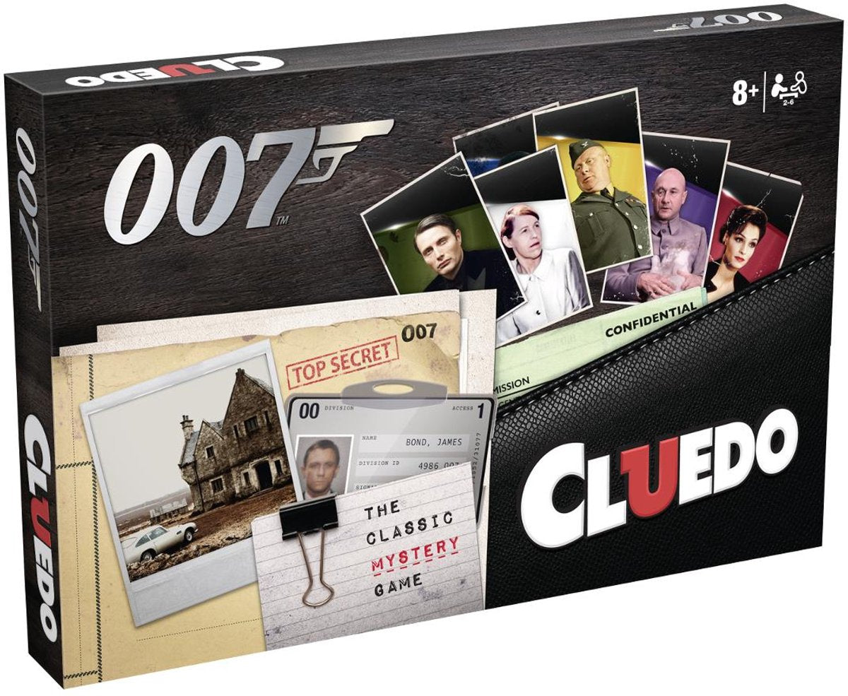 Hasbro Gaming Cluedo james bond board game english version