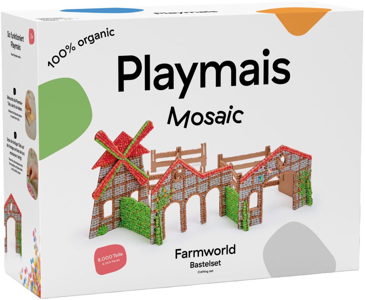 PlayMais mosaic boerderijset - 8000 stukjes