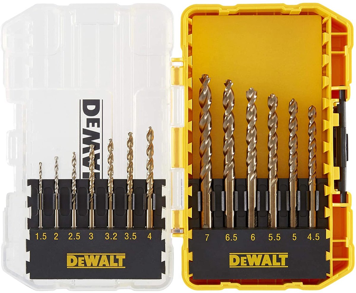 DeWalt accessoires 13-delige metaalborenset | hss-g | 1,5 mm-7 mm | in tough case - dt70710-qz