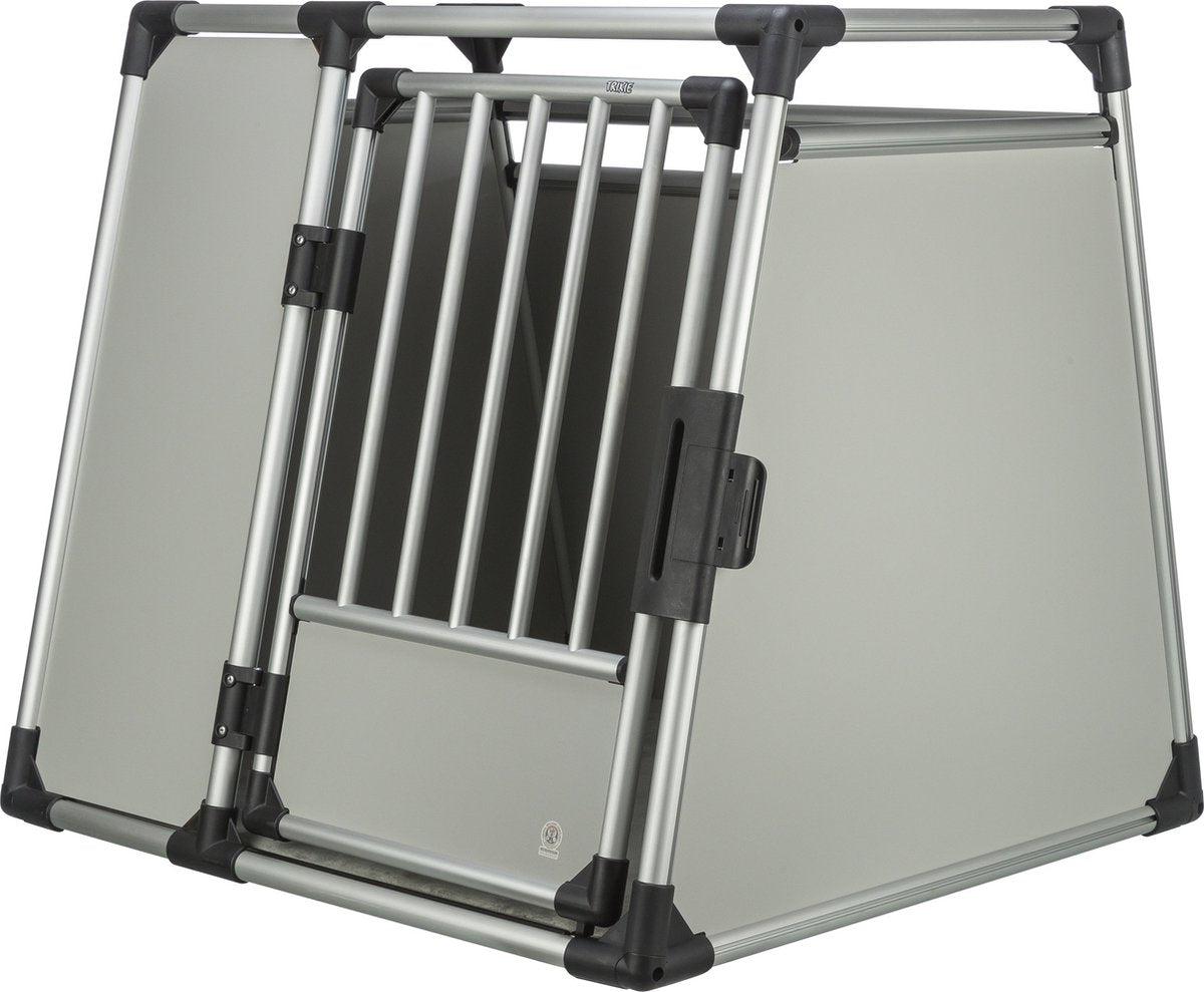 Trixie transportbox aluminium - xl 94x93x87 cm
