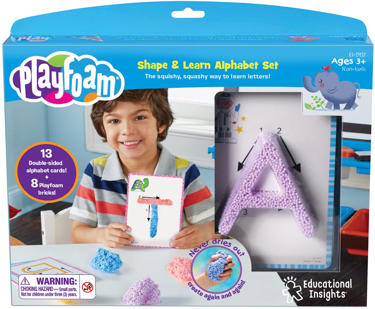 Learning Resources playfoam® shape learn alphabet set - 3+