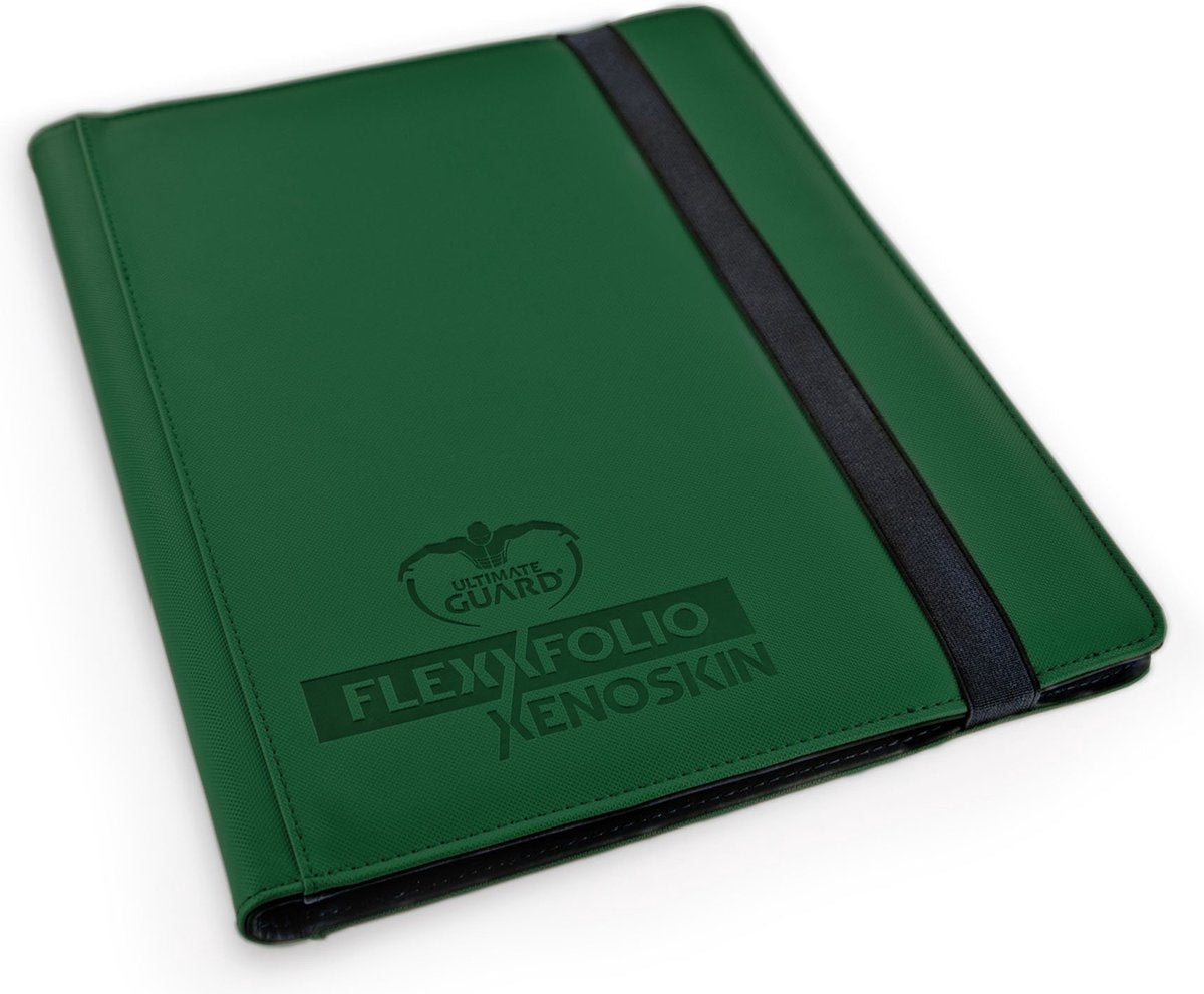 Ultimate Guard flexxfolio 360 18-pocket xenoskin - green