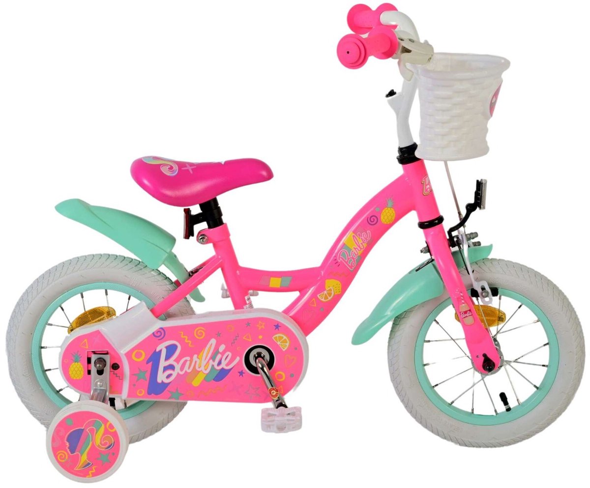 Volare Barbie kinderfiets - meisjes - 14 inch - roze