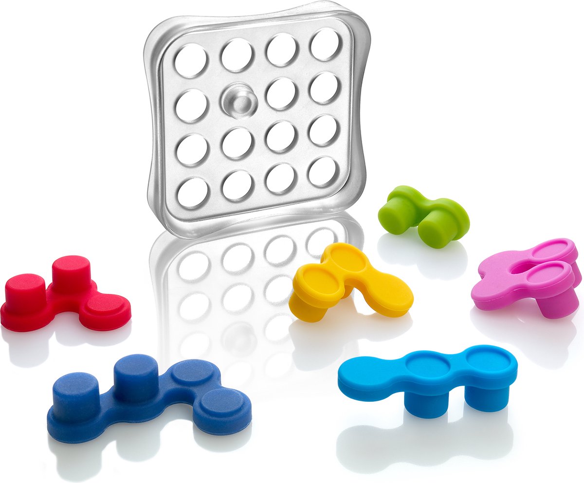 SmartGames reverso - dubbelzijdige pocket breinbreker fidget toy - compact reisspel solospel - vanaf 6 jaar