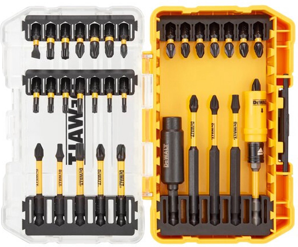 DeWalt extreme flextorq - schroefbit set - 32-delig - met flexibele zone