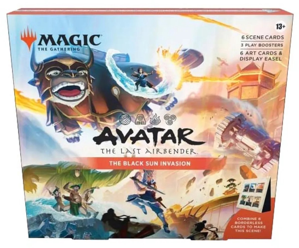 Wizards Of The Coast LLC Magic: the gathering - avatar: the last airbender the black sun invasion or tea time at the jasmine dragon scene box (1x random box) - uk