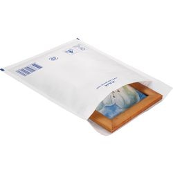 Gevoerde enveloppen Raja PMBL0C Papier Wit