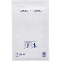 Gevoerde enveloppen Raja PMBL3C Papier Wit