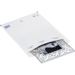 Gevoerde enveloppen Raja PMBL5C Papier Wit
