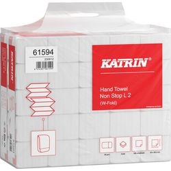 Handdoek Katrin 61594 V-vouw Wit