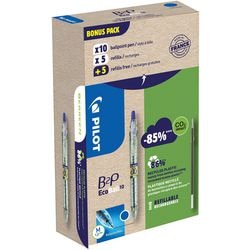Pilot Balpen 20 blauw green line
