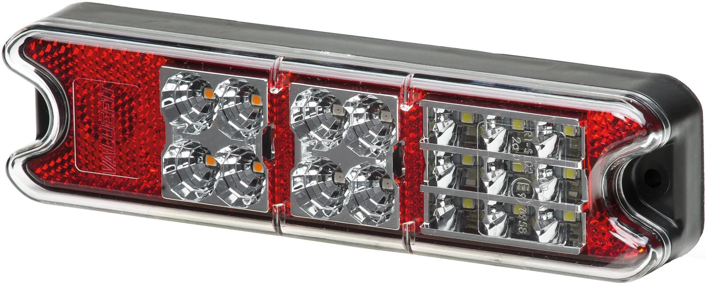 HELLA heckleuchte tail lights led walk. black
