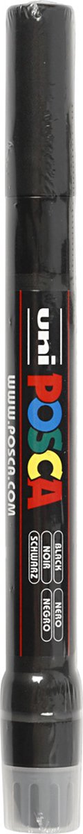 Posca Uni uni penseel f350 zwart