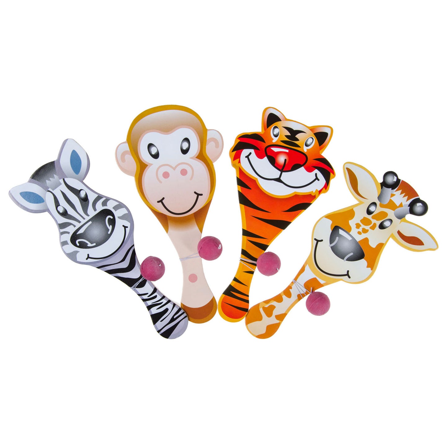 Duckiez Racket met bal aan koord dier