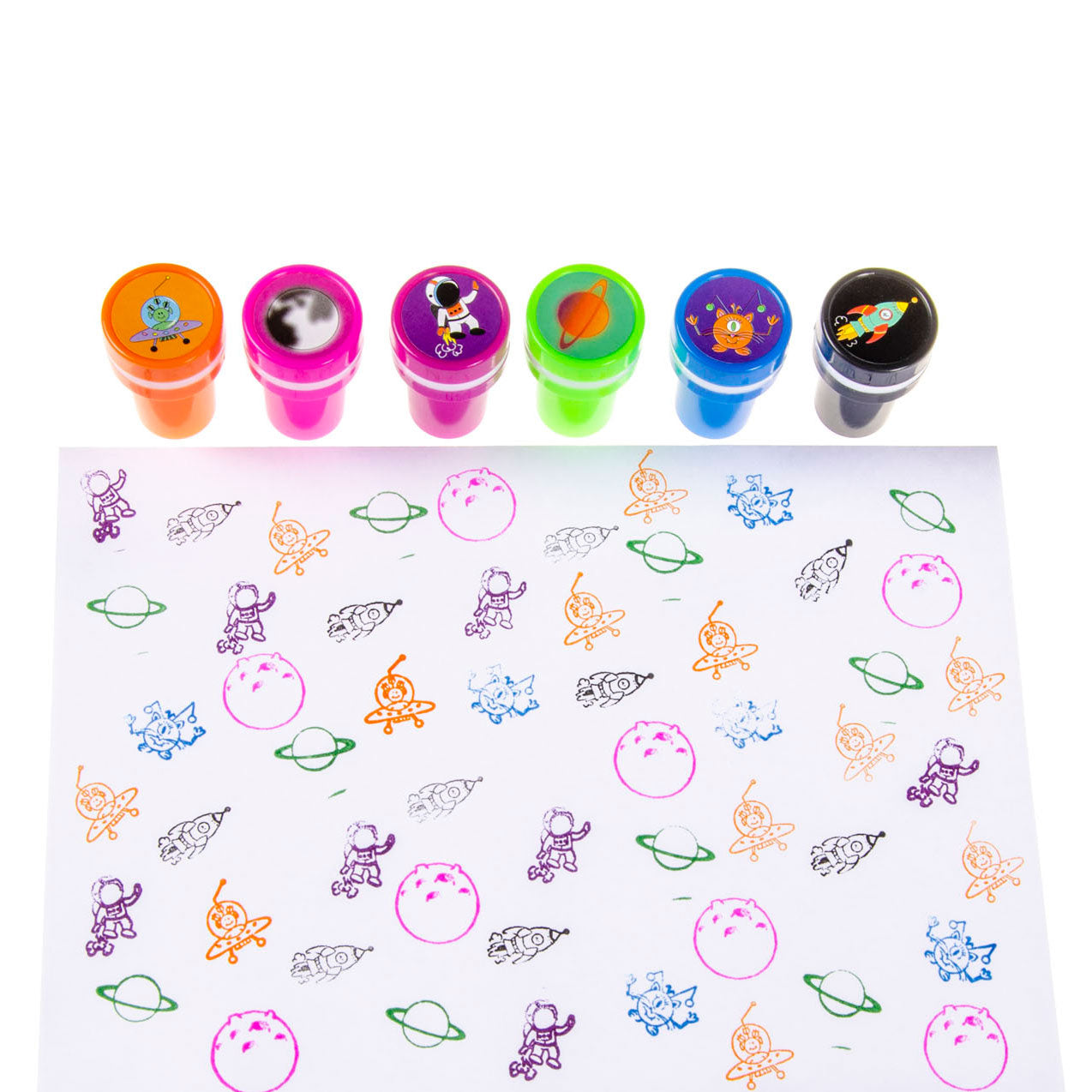 Duckiez Ruimtevaart stempel