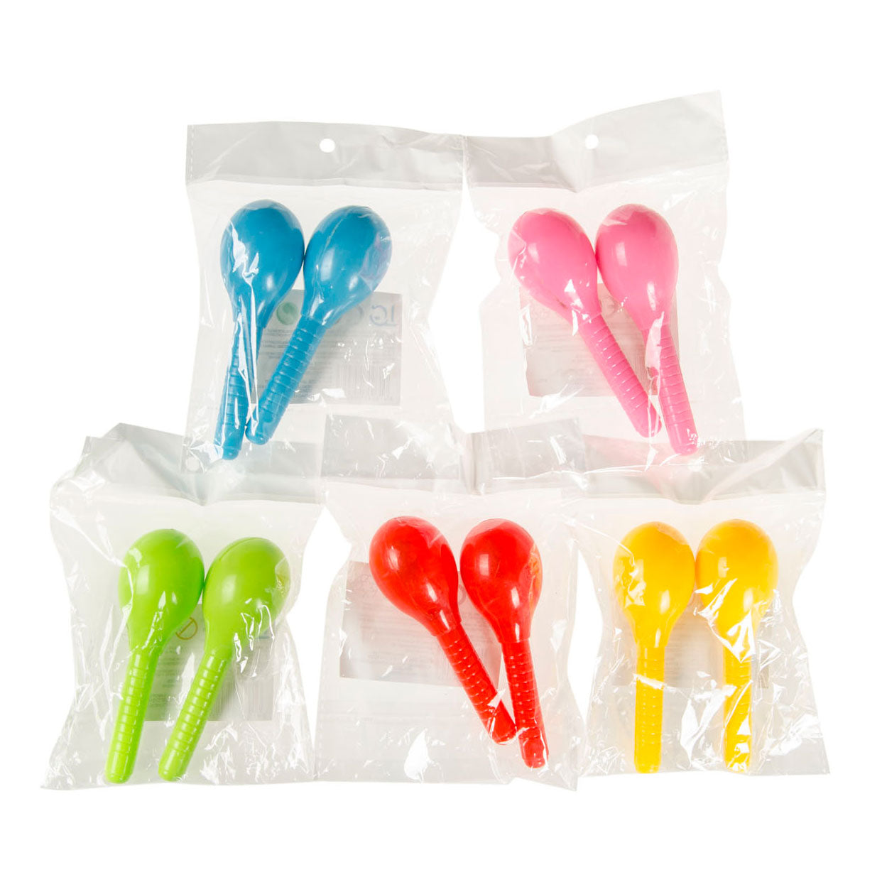 Duckiez Mini sambaballen kleur, 2st.