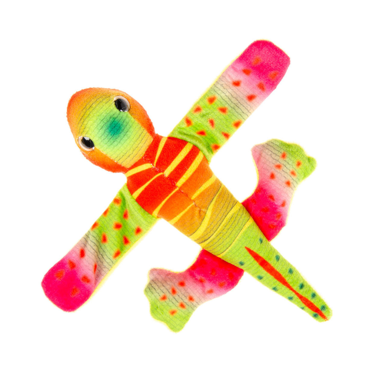 Duckiez Klaparmband pluche hagedis