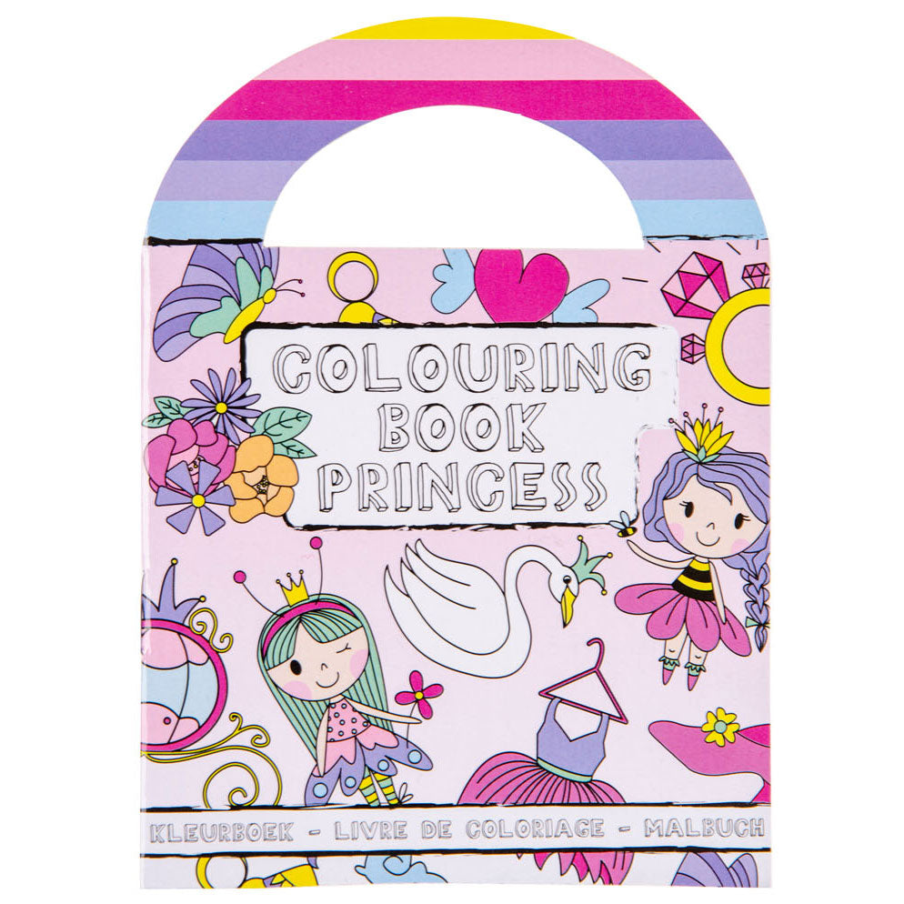 Duckiez Kleurboekje met stickers prinses