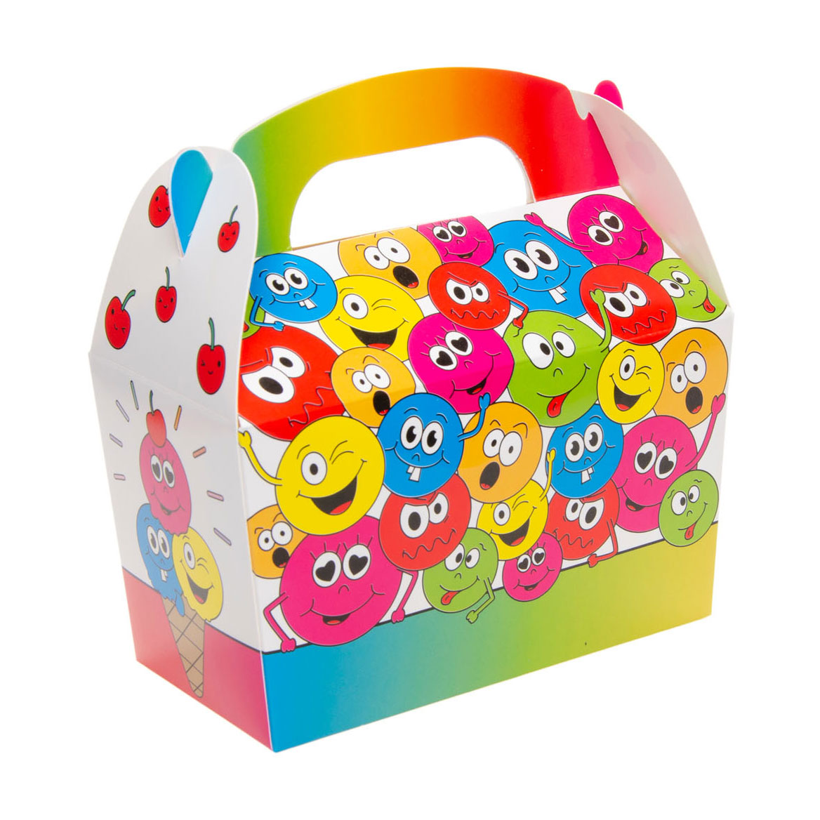 Duckiez Uitdeelbox lachgezicht, 12st.
