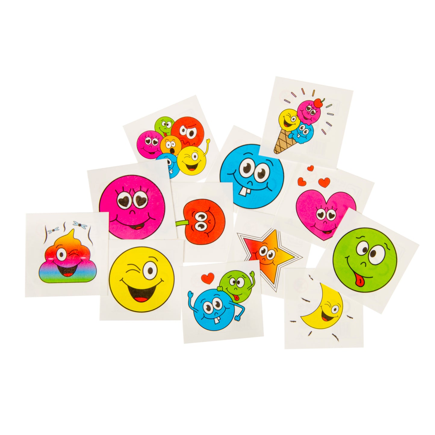 Duckiez Tattoos gezichtjes, 12st.