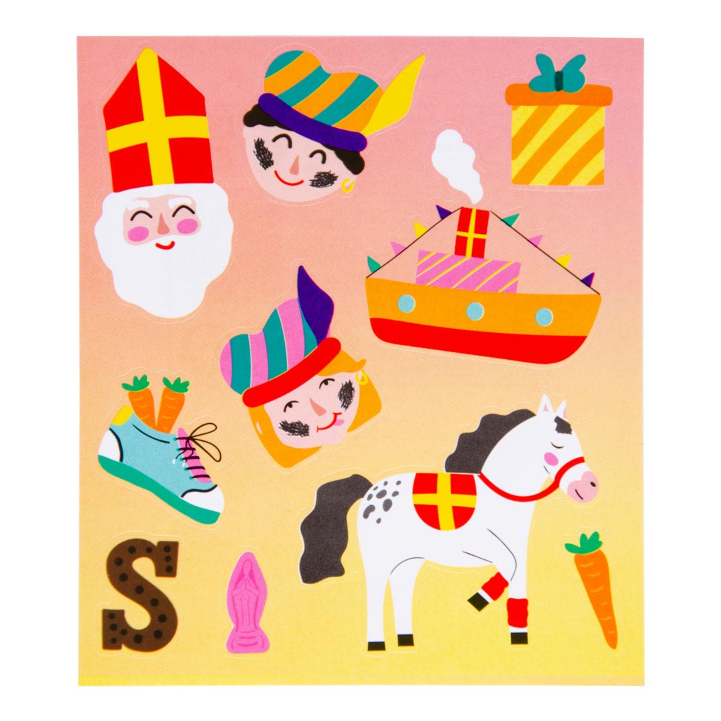 Duckiez Stickers sinterklaas