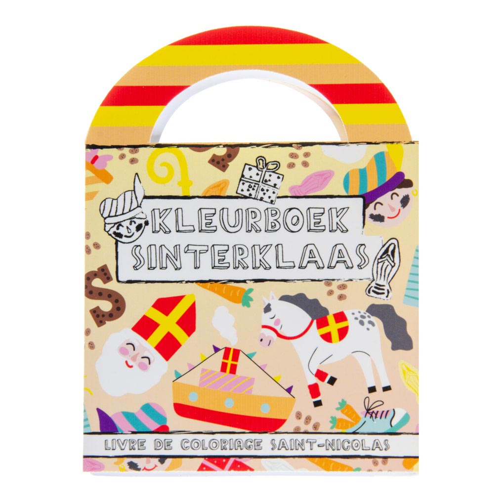 Duckiez Kleurboekje met stickers sinterklaas