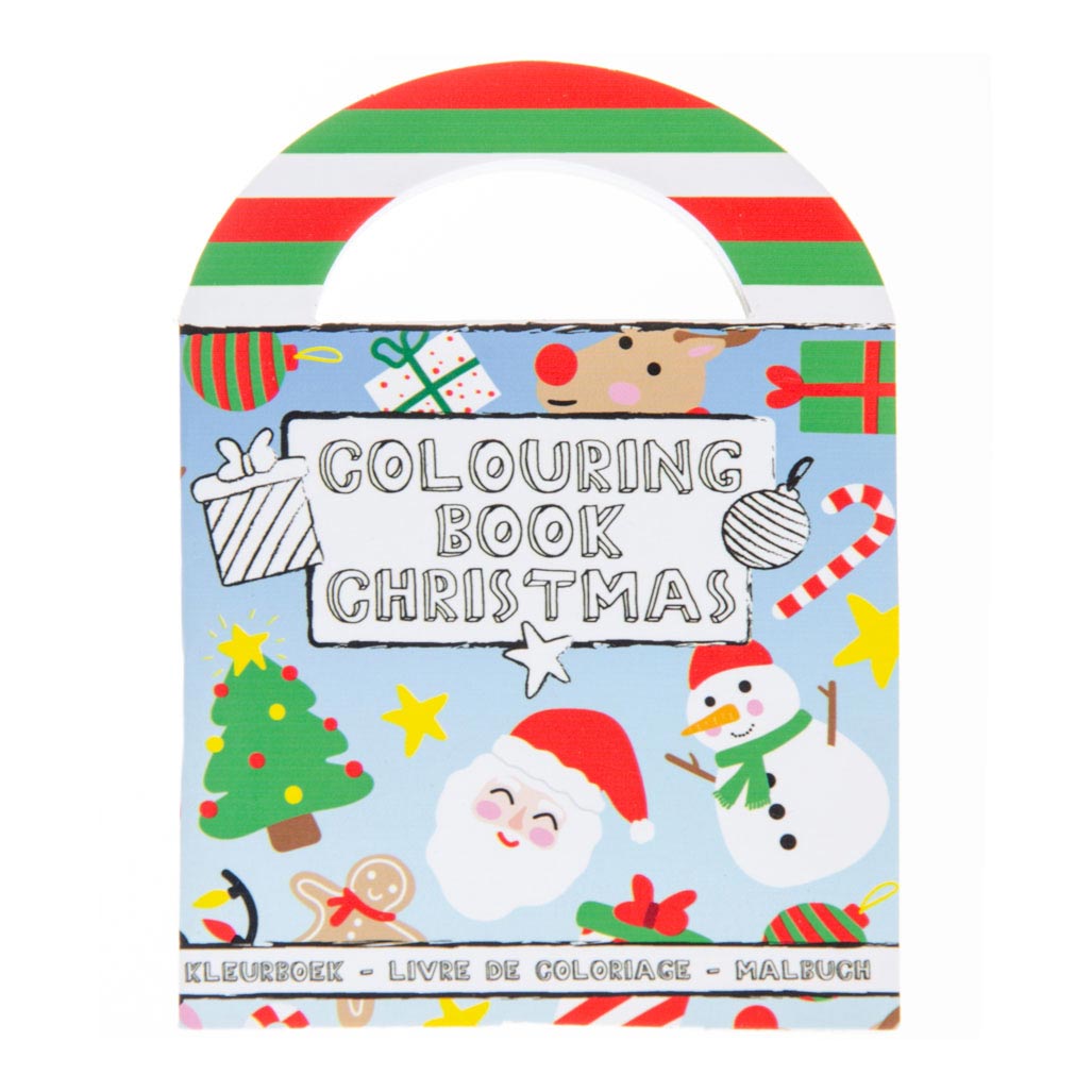 Duckiez Kleurboekje met stickers kerst