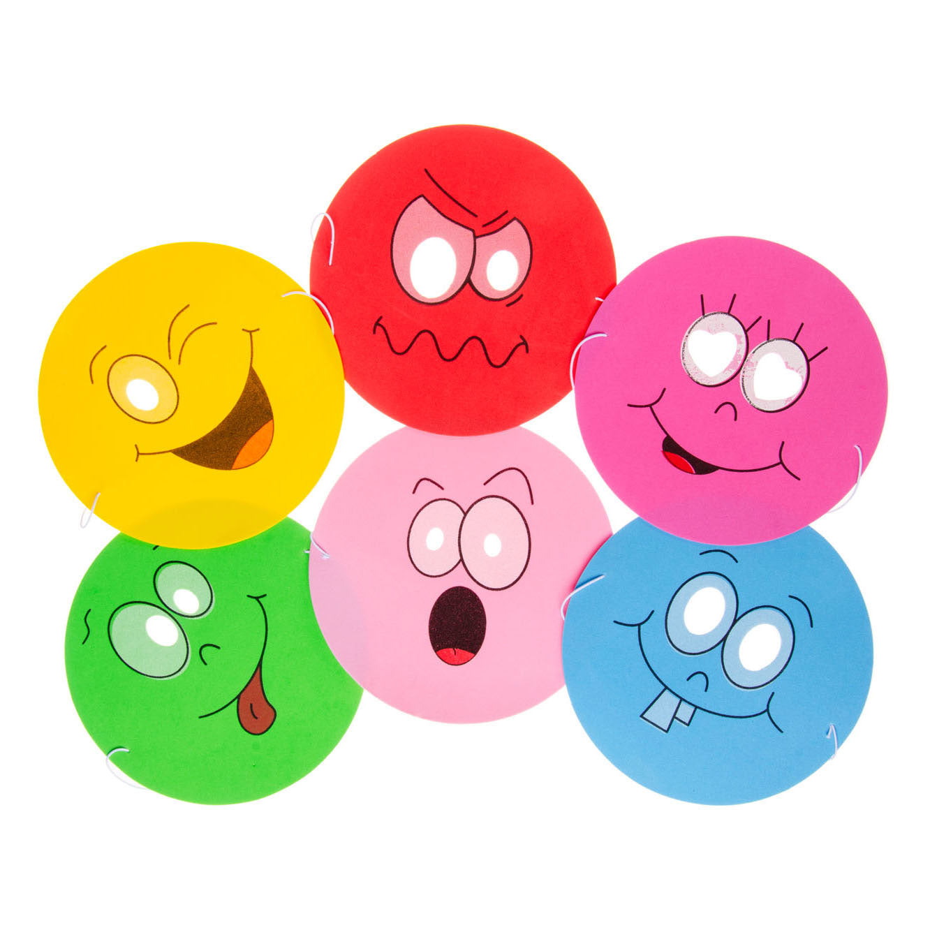 Duckiez Foammasker lachgezicht