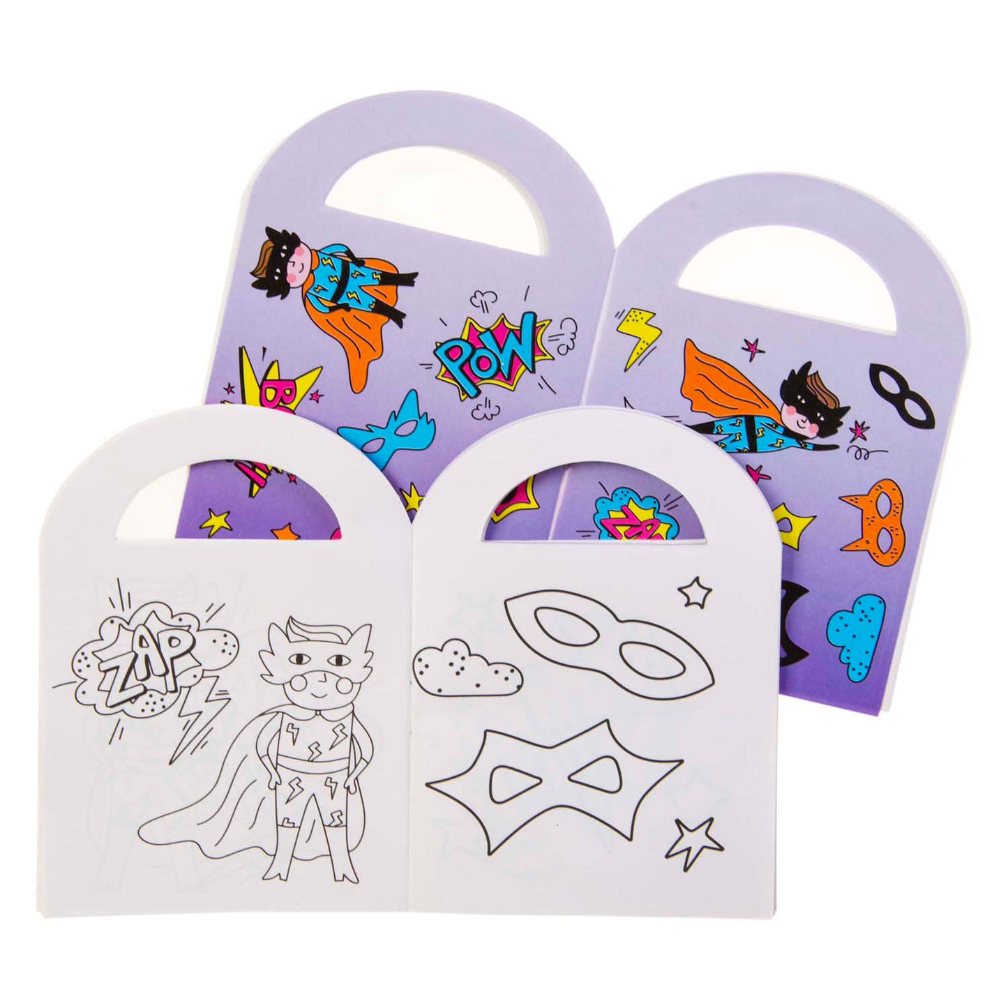 Duckiez Kleurboekje met stickers superhero