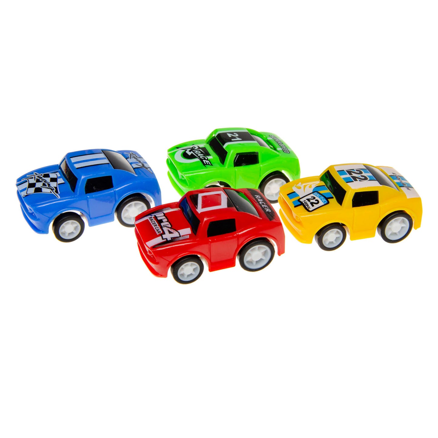 Duckiez Gekleurde pull back auto