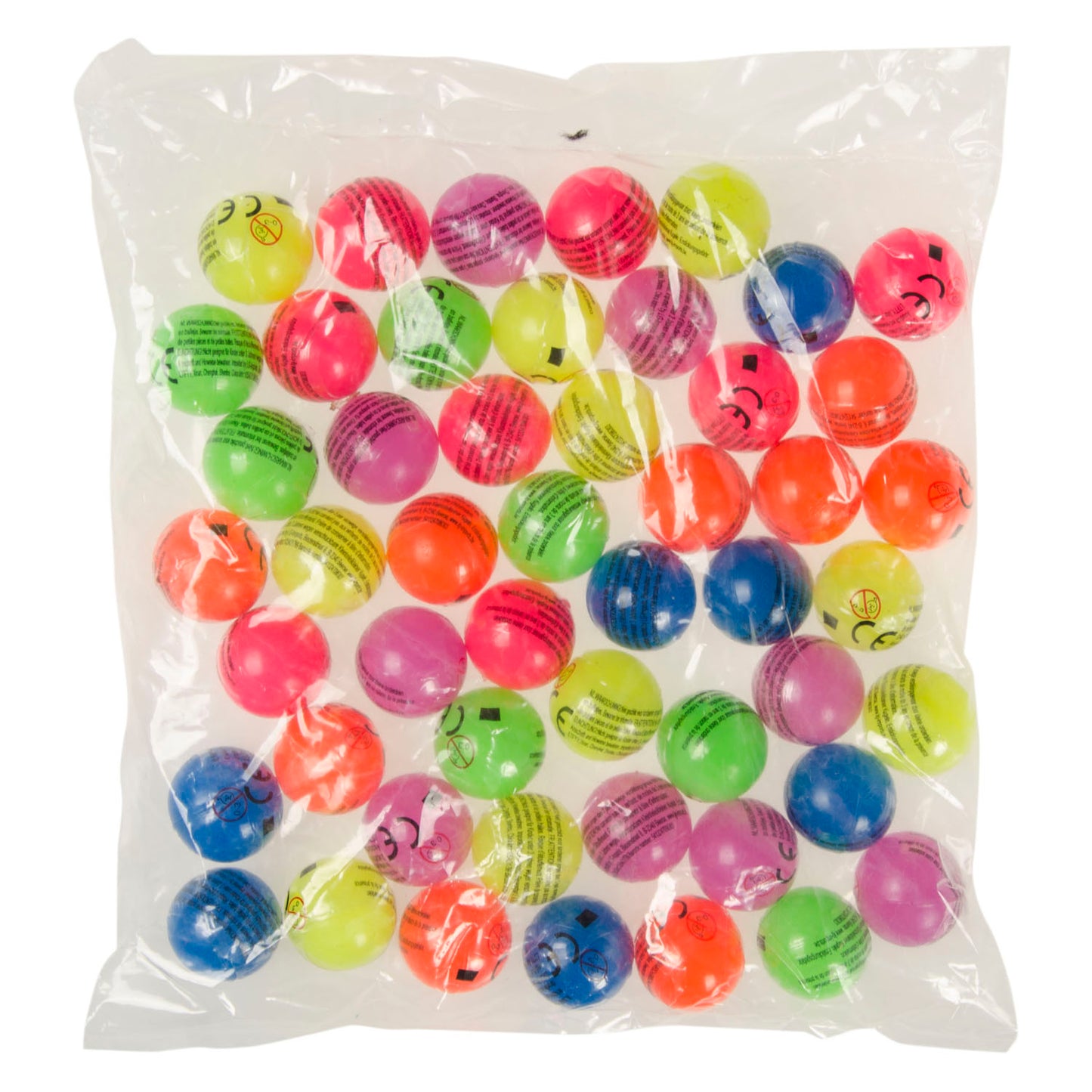 Duckiez Stuiterballen neonkleurig, 50st.
