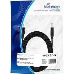 Kabel MEDIARANGE MRCS102 Zwart