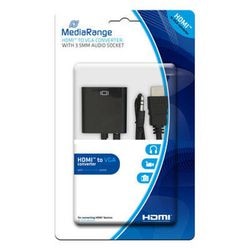 Kabeladapter MEDIARANGE MRCS167 Zwart