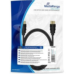 HDMI kabel MEDIARANGE MRCS195 Zwart