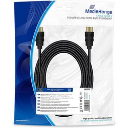 HDMI kabel MEDIARANGE MRCS211 Zwart