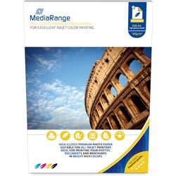 Fotopapier MediaRange MRINK107 Wit