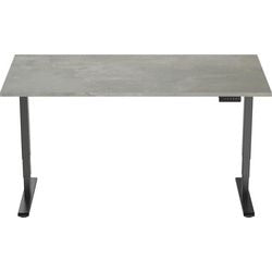 Zit-sta-bureau euroseats Zwart 800