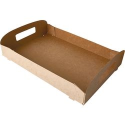 Dienblad Papstar 87957 Bruin