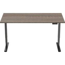 Zit-sta-bureau euroseats Zwart 800