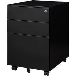 Bureauladeblok euroseats Zwart 500