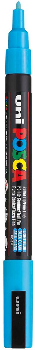 Posca Verfstift pc3m f lichtblauw