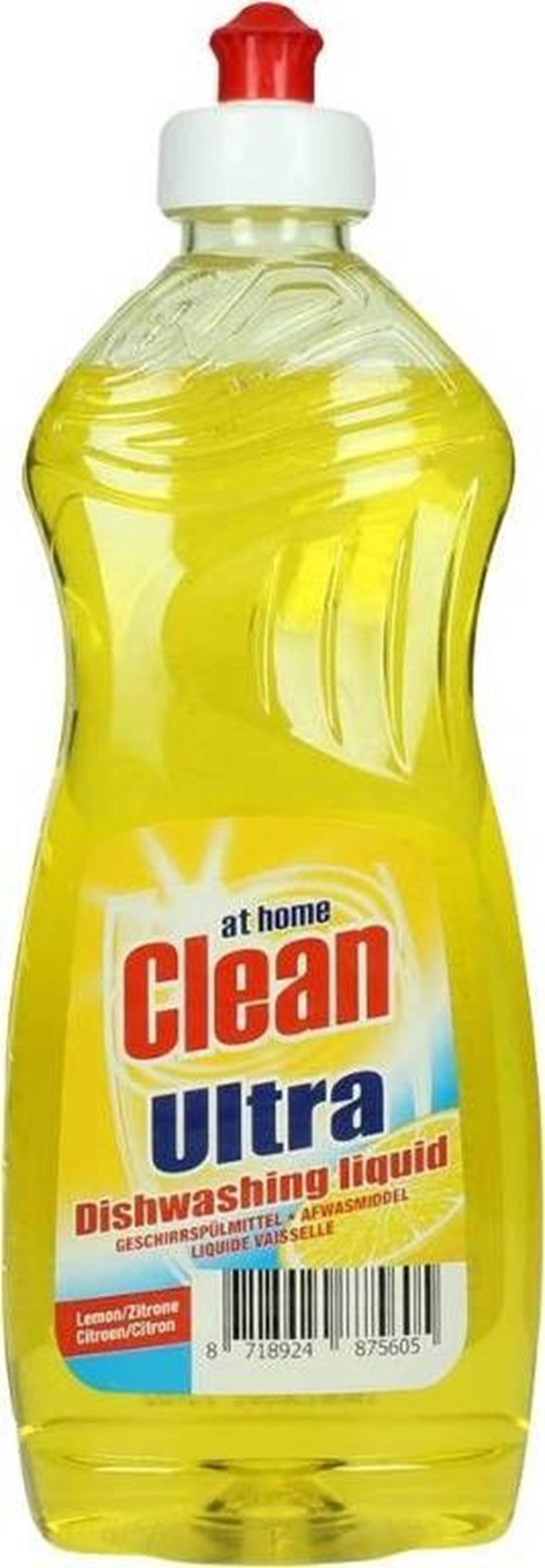At Home ultra afwasmiddel 500ml lemon