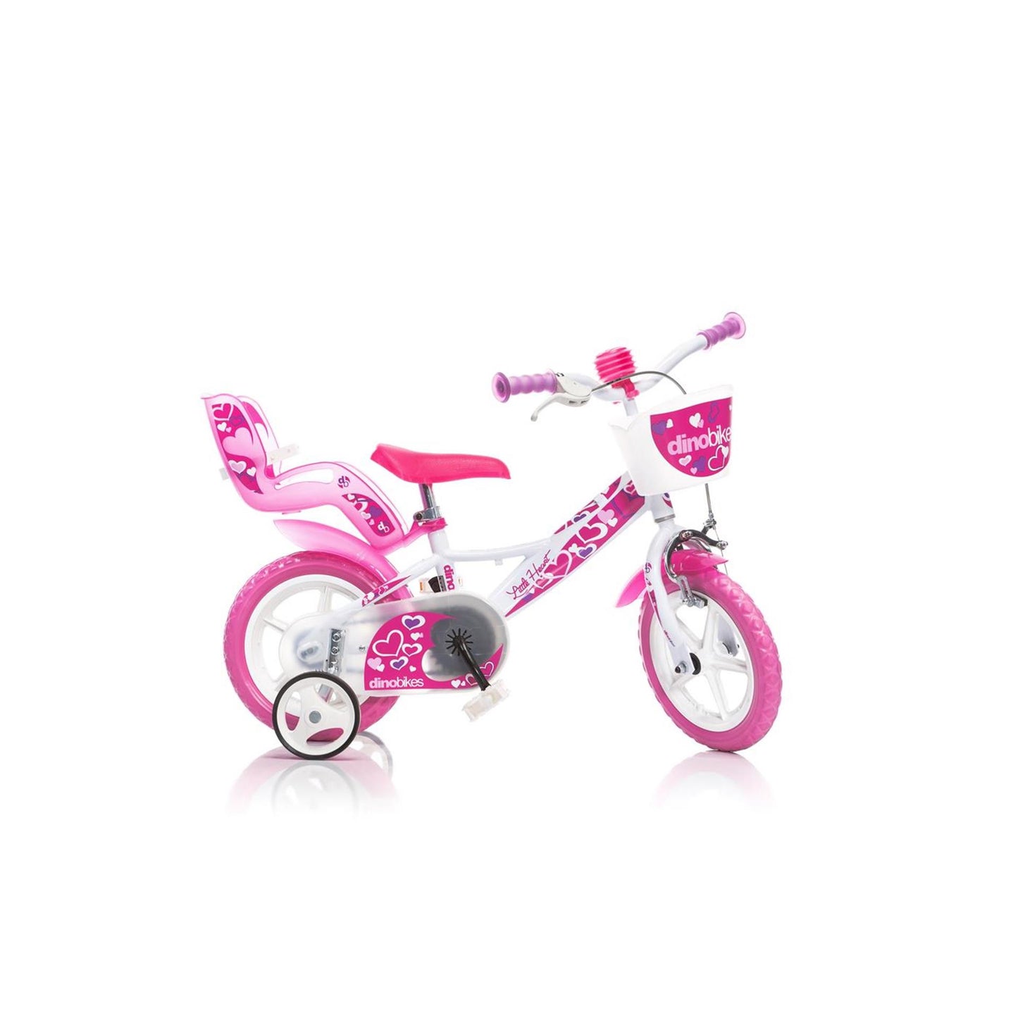 Dino Bikes Dino meisjesfiets little heart 16 inch