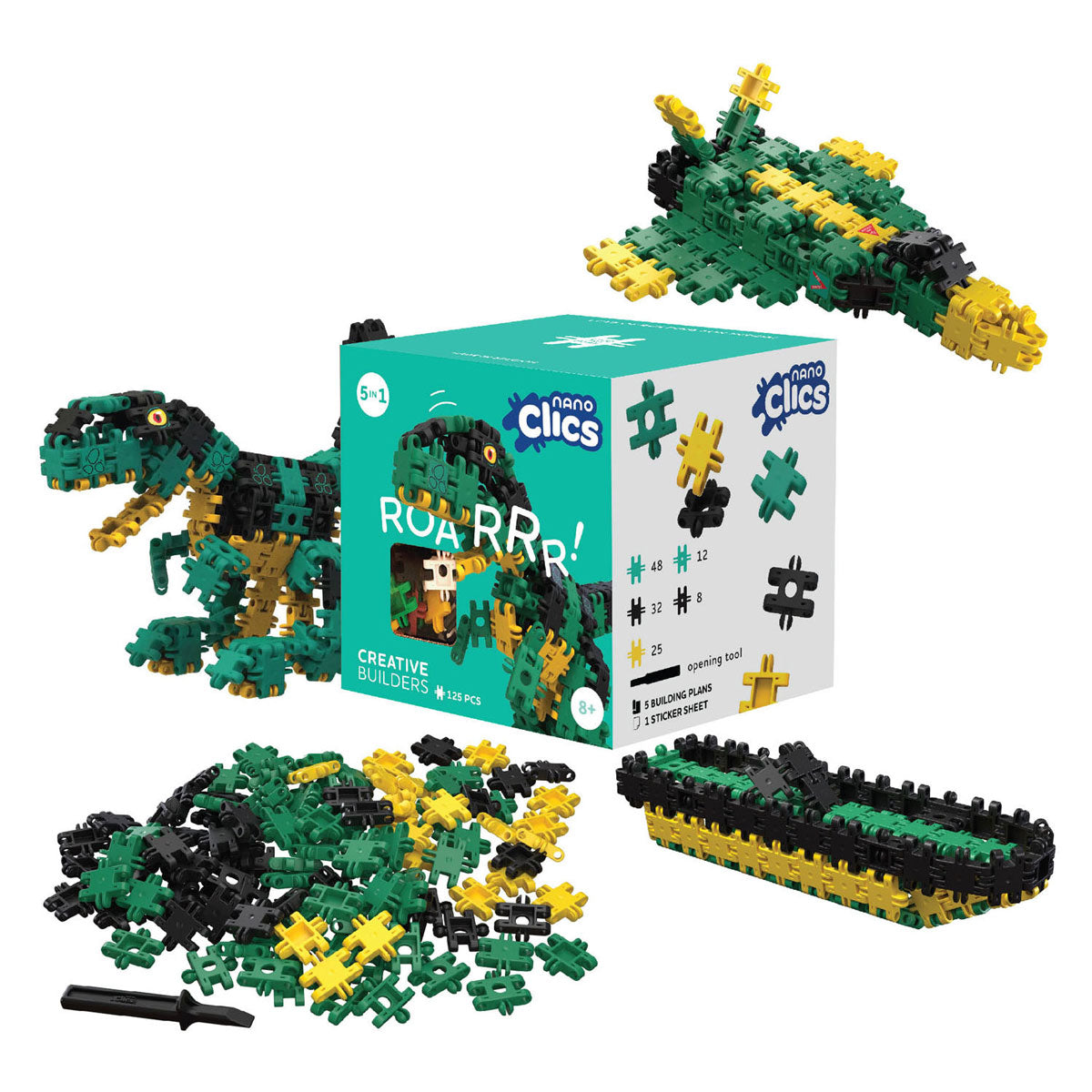 Clics Nano - creative builders, 125dlg.
